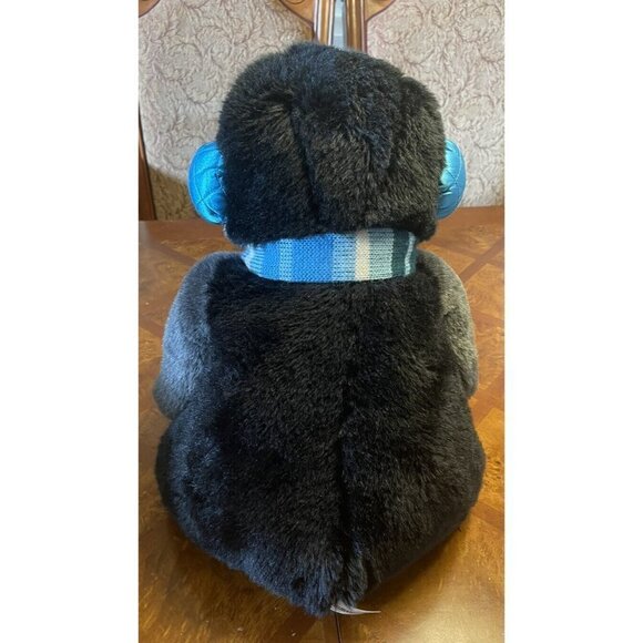 Commonwealth Gottschalks Penguin Plush Scarf Earmuffs Stuffed Animal 20" Winter - Picture 4 of 8